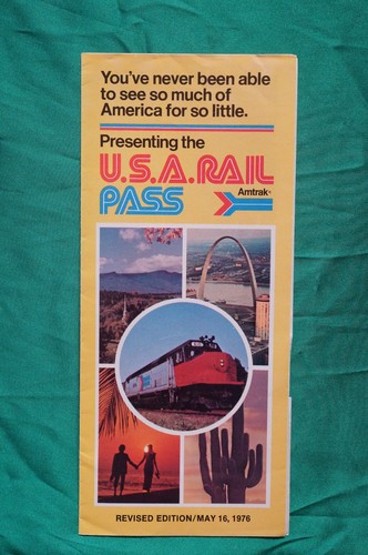 Rail pass brochure - rail,