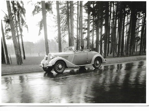 Carte postale cabriolet - postale,