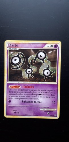 Carte pokemon zarbi hs - pokemon,