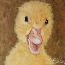 Peinture canard oiseau art