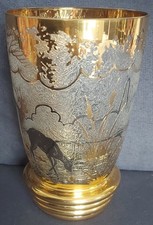 Vase Art Déco dégagé à