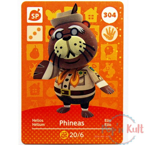 Carte amiibo animal crossing - carte,