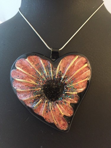 Collier pendentif coeur avec - coeur,