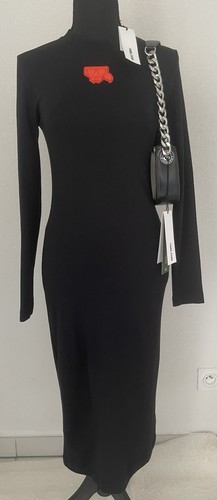Robe noire midi - midi, karl