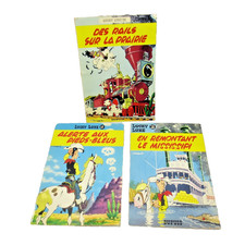Lucky Luke Lot of 3 French Comic Books 9 & 10 & 16 by Dupuis Paperback Books