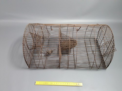 Ancien piège rat métal - rat,