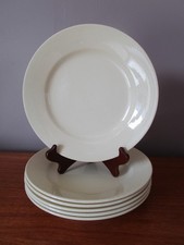 6 flat plates 22.5 cm color creme de gien