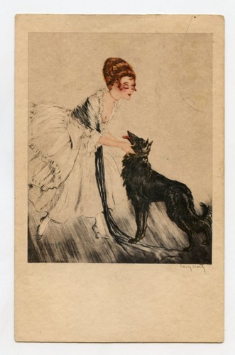 Louis icart femme - .,