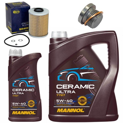 Moteur set filtres mannol - moteur,