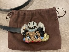 KATHRINE BAUMANN/BETTY BOOP COWGIRL RHINESTONE BELT BUCKLE!