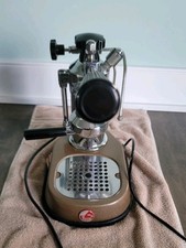 VINTAGE LA PAVONI EUROPICCOLA ESPRESSO MACHINE - SEE PHOTO'S AND DESCRIPTION 
