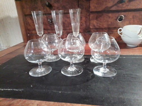 Lot verres cognac - lot, à