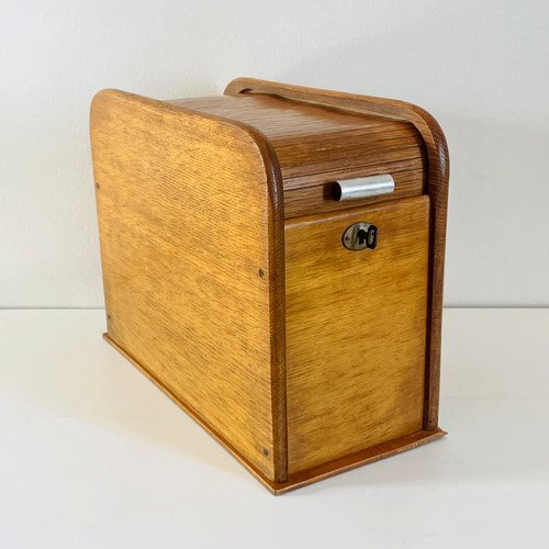 Ancienne boîte bureau en - de,