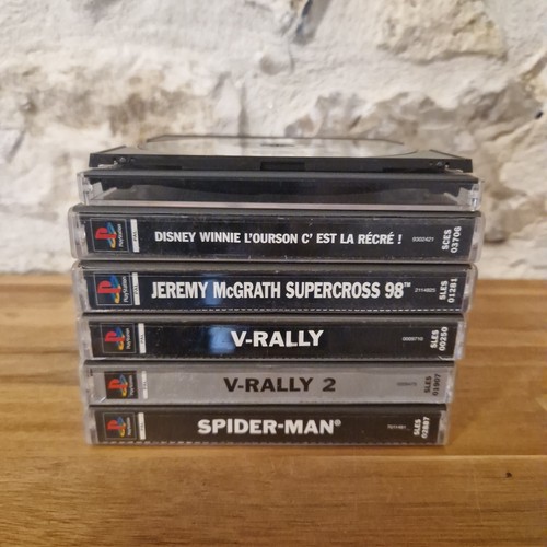 Lot jeux ps1 playstation 1 - lot,
