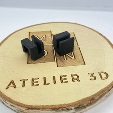 Crochet Générique Compatible Youclip pour Dacia Duster 3 / 2024 (lot de deux)