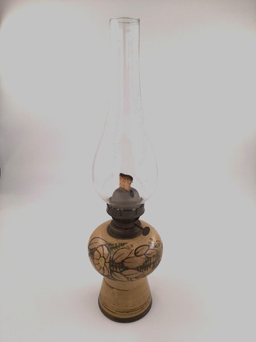 Lampe pétrole vintage - lampe,