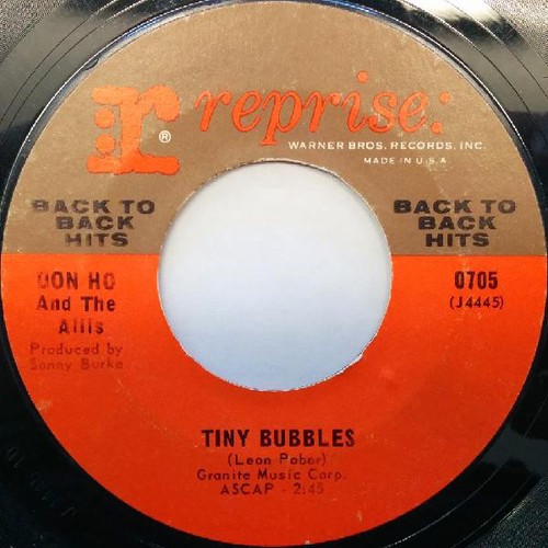 Don tiny bubbles do i - don,