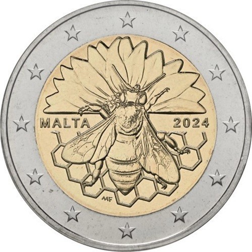 2euro commémorative malte - commémorative,