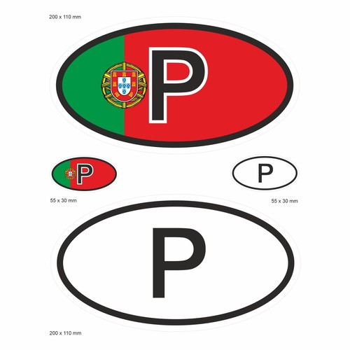 Autocollant plaque - de,