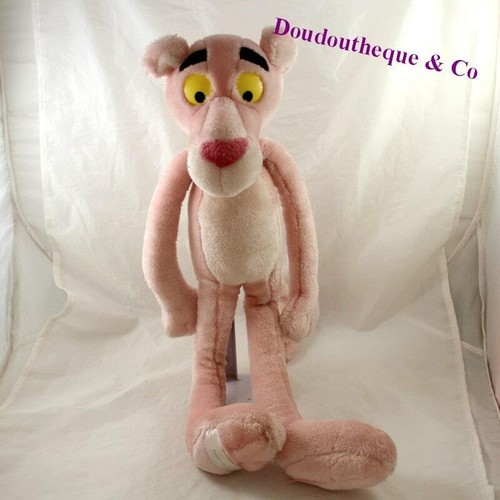 Peluche panthère rose port - rose,