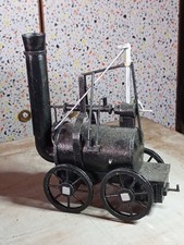 machine à vapeur en carton fabrication artisanal