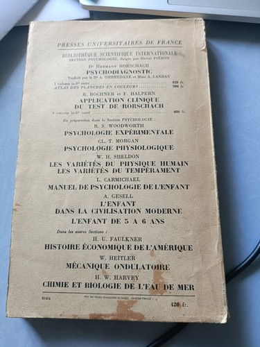 Livres anciens psychologie - livres,