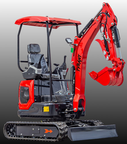 Tyrant mini excavator - tyrant,