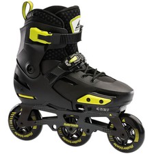Rollerblade Apex 3WD Patins À Roulettes Pour Enfants Réglables Noir NEUF