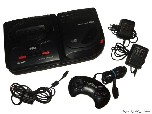 Sega mega console - mega-cd,
