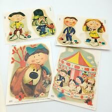 Lot 4x ORTF Le Manège enchanté - vintage trans'decor decal