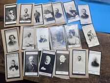 1900’s Felix Potin Card Lot Victor Hugo, Jules Verne And More x 19 Card Lot