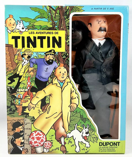 Tintin poupée seri dupont - -,