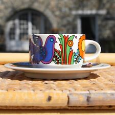 Vintage Villeroy & Boch Acapulco Espresso Cup and Saucer