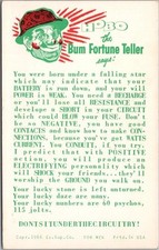1966 Comic Arcade Card "HOBO the Bum Fortune Teller - Born Under a Falling Star"