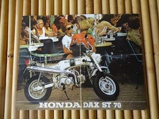 rare Publicité papier HONDA DAX ST 70 / abimée usée / voir photos et description
