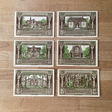 Emergency money serial note Heisterbach 6 piece grave. 593.2