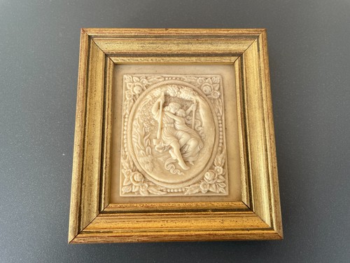 Ancien bas relief calcaire - ancien,