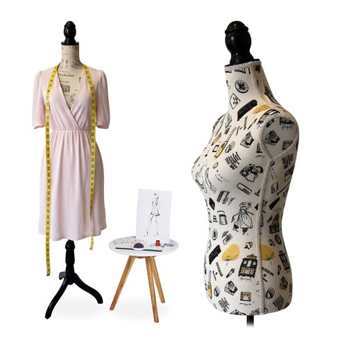 Mannequin couture buste - couture,,