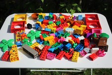 Duplo Brick Lot Yellow Red Green Blue Yellow