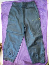 1963 German Bundeswher Border Guard Motorcycle Leather Pants