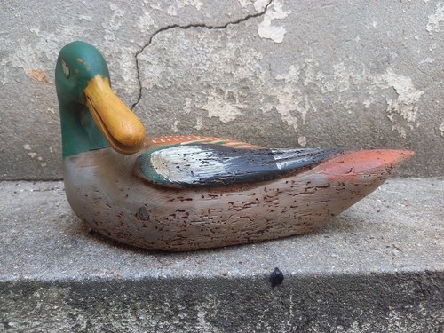 Canard appelant bois - canard, sculpté