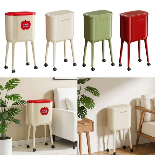Poubelle roulettes 16l - roulettes,