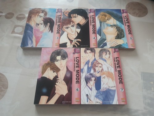Lot mangas yaoi love mode - mangas,