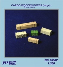Niko Model 3508X – Wooden Cargo Crates (Large) 1:350