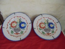 2 Assiettes anciennes faïence