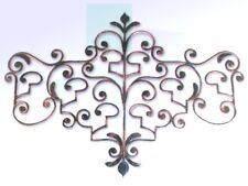 7 Seater Wrought Iron Coat Rack Black Made in Italy