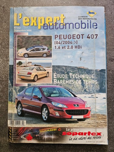 Revue technique peugeot 407 - revue,
