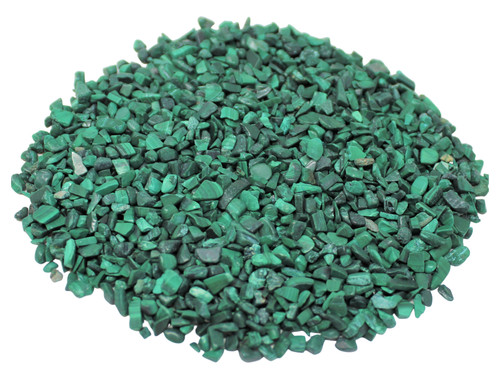Malachite semi tumbled - semi,