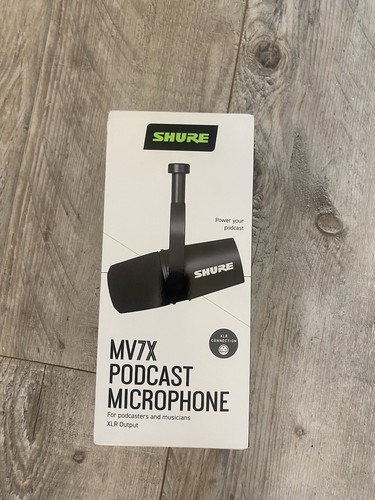 Shure mv7x xlr podcast - xlr,