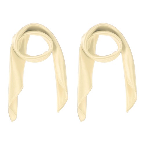 Pcs foulard carré satin - foulard, en